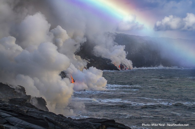 Kalapana lava flow - HDR composite...